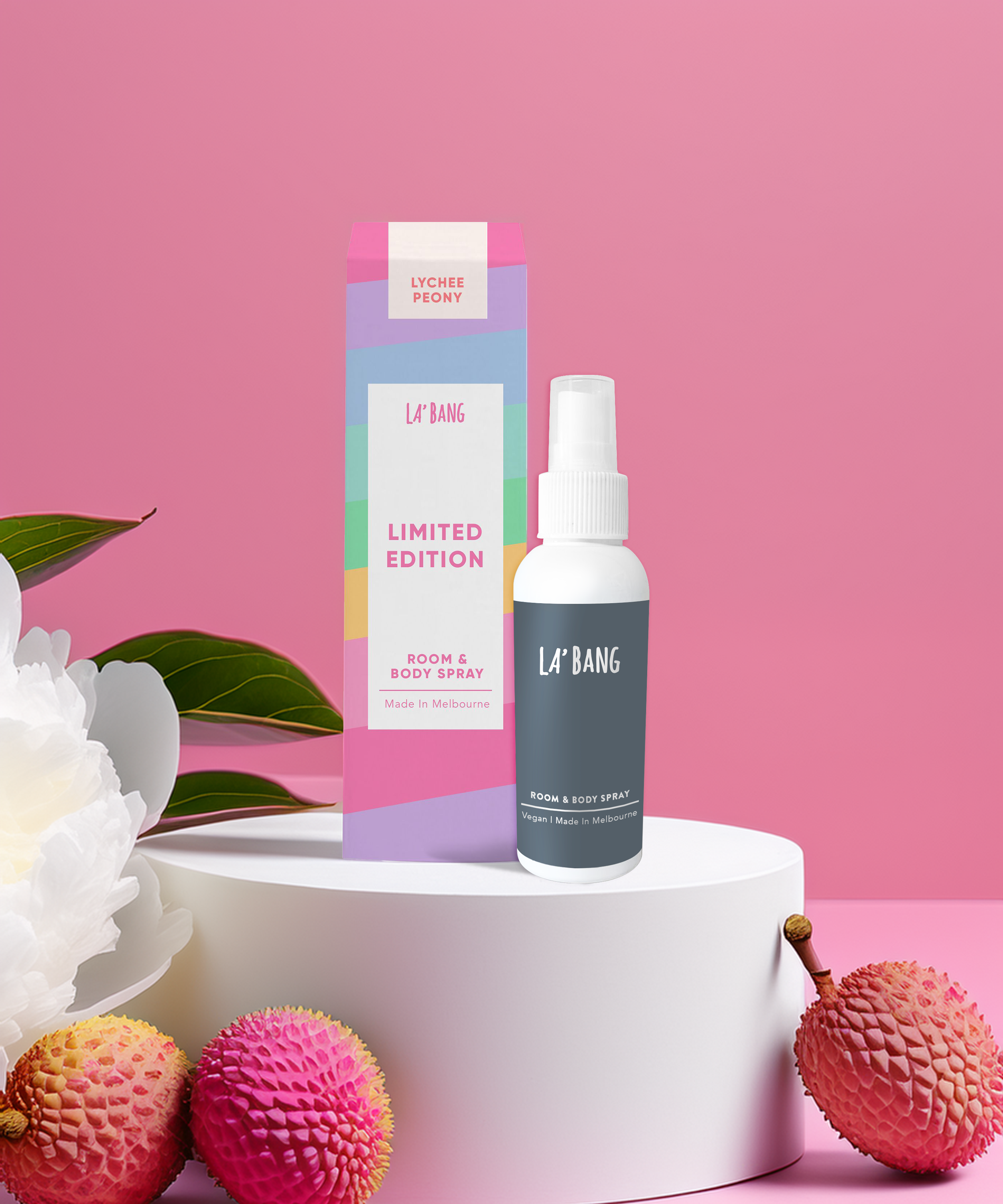 Room and body spray - Lychee Peony